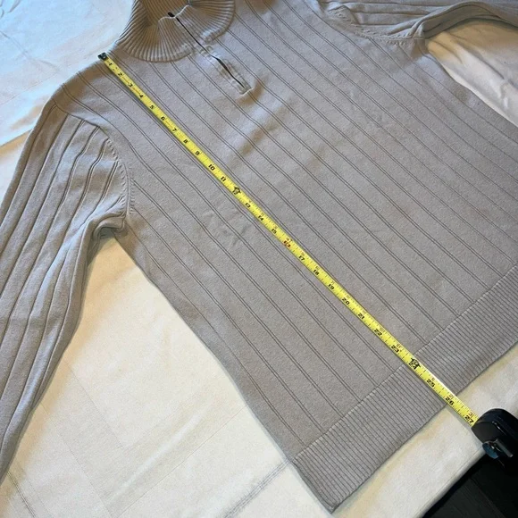Men's Cream Sweater by Alfani - Picture 6 of 8